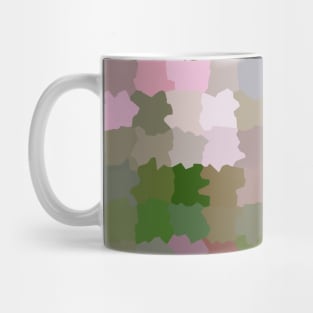 Blur Mosaic of Lovely Flowers Mug